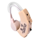 Слуховой аппарат Xingma Beige усилитель слуха на батарейке с тремя вкладышами разных размеров 55 x 15 x 9 мм Бежевый - изображение 2