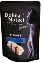 Mokra karma dla kociąt Dolina Noteci Premium Danie z dorsza z sardynką 85 g (5902921303220) - obraz 1