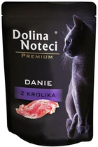 Вологий корм для котів Dolina Noteci Premium Страва з кролика 85 г (5902921303244) - зображення 1