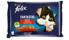 Mokra karma dla kotów Purina Felix Fantastic z królikiem i jagnięciną 4 x 85 g (7613039757086) - obraz 1