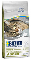 Sucha karma dla kotów sterylizowanych BOZITA Indoor & Sterilised z kurczakiem 400g (7311030317116) - obraz 1