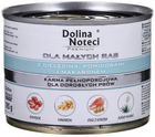 Вологий корм для собак Dolina Noteci Premium з телятиною, помідорами та макаронами 185 г (5902921300434) - зображення 1