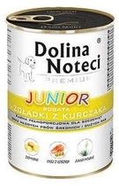 Вологий корм для цуценят Dolina Noteci Premium Junior з курячими шлунками 400 г (5902921304562) - зображення 1