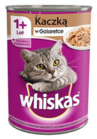 Mokra karma dla kotów Whiskas z kaczką 400 g (5900951017506) - obraz 1