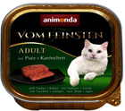 Mokra karma dla kotów Animonda Vom Feinsten z indykiem i królikiem 100 g (4017721834421) - obraz 1