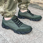 Кросівки чоловічі тактичні літні сітка ЗСУ (ЗСУ) 6996 45 р 29 см зелені - зображення 9