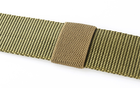 Ремень тактический Assault Belt с металлической пряжкой 125 см Х 3,8 см Оливковый (код: SN-P002) - изображение 3