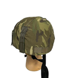Кавер армійський з кріпленням під окуляри, тактичний чохол на шолом каску ЗСУ, мультикам, M - зображення 3