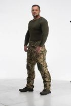 Військові демісезонні штани американський прототип Shumeru ripstop pixel 2XL - изображение 5