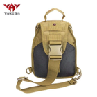 Тактична армійська сумка-рюкзак через плече Yakeda A880 Desert US Нагрудна сумка - зображення 3