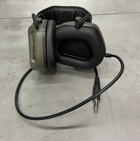 Тактичні активні навушники HD-09 для стрільби із шумозаглушенням, на голову, під шоломом, Олива - зображення 6