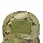 Тактична бейсболка Han-Wild Special Forces Comuflage Brown кепка камуфлядна з липучкою - зображення 5