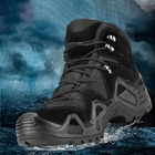 Ботинки тактические Han-Wild HW07 Black 43 демисезонная военная обувь - изображение 6