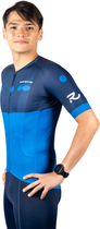 Jersey Down the Road Peloton M Stormy Blue (23SSJ2PEL/BLU/MM) - obraz 2