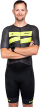 Męski strój triathlonowy Down the Road Breakaway, rozmiar M, neonowozielony (23SST4BRE/NGR/MM) - obraz 1