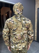 Куртка тактична, Softshell, Yakeda, Мультикам, розмір M, демісезонна флісова куртка для військових софтшел - зображення 4