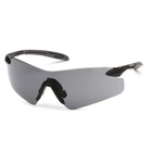 Тактичні окуляри балістичні Pyramex Intrepid-II Anti-Fog Сірі захисні для стрільби військові - зображення 1