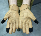 Перчатки тактические Defcon 5 с защитой от ожогов, Койот, размер L, Glove Nomex/Kevlar Folgore 2010 - изображение 2
