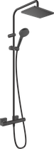 Душевая система Hansgrohe Vernis Blend Showerpipe 230 26286670 черная матовая