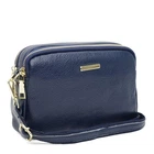 Жіноча шкіряна сумка Borsa Leather K11906n-blue 4396035