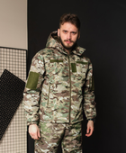 Куртка зимняя теплая флисовая мужская Турция ВСУ (ЗСУ) Мультикам 9146 S - изображение 4