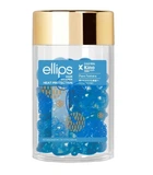 Вітаміни-олія для волосся Ellips Сила Лотосу Pure Natura with Blue Lotus Extract 50 шт 8993417301414