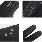 Перчатки сенсорные Trizand водонепроницаемые нескользящие черные - изображение 4