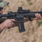 Магазин для AR15 Magpul Чорнийз вікном на 30 п. PMAG 30 GEN M3 AR/M4 5.56x45mm / .223 Remington (MAG556) - зображення 6