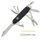Комплект Victorinox Нож Climber Black 1.3703.3 + Подарочная коробка для ножа 91мм vix-2 - изображение 10