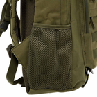 Рюкзак тактический штурмовой Military Rangers ZK-9114 размер 35х18х49см 31л цвет Оливковый - изображение 9