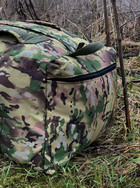 Баул 100 литров 74*40 см армейский тактический сумка рюкзак походный мультикам - изображение 5