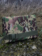 Баул сумка рюкзак 100 літрів військовий армійський баул для ЗСУ тактичний речовий для передислокації колір мультикам - зображення 3