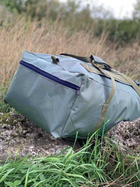 Баул 100 літрів армійський військовий тактичний сумка рюкзак похідний колір хакі для ЗСУ для вещей - зображення 3