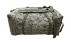 Баул 100 літрів військовий армійський тактичний сумка рюкзак похідний речовий піксель для ЗСУ - зображення 4