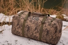 Великий військовий тактичний сумка баул тактична US 120 л колір піксель для передислокації для речей - зображення 2