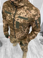 Куртка тактическая XXL Софтшел Пиксель - изображение 3