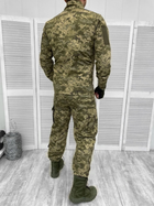 Тактический военный костюм Уставной ГОСТ, ( Китель + Штаны ), Камуфляж: Пиксель ВСУ ММ-14, Размер: 58/5 - изображение 2