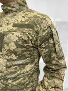 Тактичний військовий костюм Статутний ГОСТ, ( Кітель + Штани ), Камуфляж: Піксель ЗСУ ММ-14, Розмір: 58/5 - зображення 5