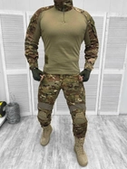 Тактичний військовий костюм Tactical, ( Убакс + Штани ), Камуфляж: Мультикам, Розмір: XXL - зображення 1