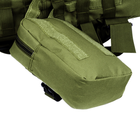 Рюкзак тактичний армійський Light Tactic 75л. багатофункціональний та 3 підсумки з водонепроникної тканини Оксфорд кріплення Molle B08 Зелений - зображення 4