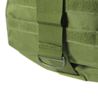 Рюкзак тактичний армійський багатофункціональний з водонепроникної тканини Оксфорд 36л AOKALI Outdoor A18 Зелений - зображення 5