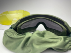 Тактичні окуляри зі змінними лінзами Khaki - зображення 3