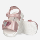 Sandały dziecięce dla dziewczynki Tommy Hilfiger Strass Heart Velcro Sandal T1A2-32752-1367341- 31 Różowe złoto (8052578172698) - obraz 3