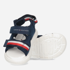Sandały chłopięce Tommy Hilfiger Stripes Velcro Sandal T1B2-32898-1589800- 25 Niebieskie (8052578176474) - obraz 3