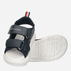 Дитячі сандалії для хлопчика Tommy Hilfiger Flag Velcro Sandal T1B2-32900-1355800- 28 Сині (8052578176689) - зображення 4