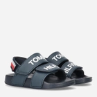 Дитячі сандалії для хлопчика Tommy Hilfiger Logo Velcro Sandal T1B2-32927-1172800- 31 Сині (8052578177259) - зображення 2