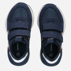 Buty sportowe chłopięce na rzepy Tommy Hilfiger Stripes Low Cut Velcro Sneakers T1B9-32882-1587X007 34 Granatowe (8052578179109) - obraz 4