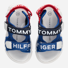 Sandały dziecięce dla dziewczynki Tommy Hilfiger Logo Velcro Sandal T1X2-32899-1590Y255 29 Niebieskie (8052578179673) - obraz 4