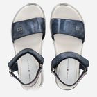 Дитячі сандалії для дівчинки Tommy Hilfiger Platform Velcro Sandal T3A2-32760-0568800- 32 Сині (8052578183045) - зображення 4