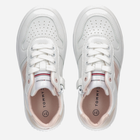 Дитячі кросівки для дівчинки Tommy Hilfiger Flag Low Cut Lace-up Sneaker T3A9-32723-1592Y257 33 White/Pink/Beige (8052578190050) - зображення 4